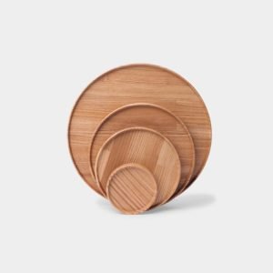 Flat Wooden Plates